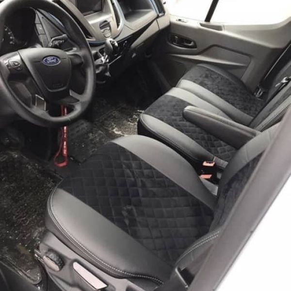 Чехлы Автопилот на Ford Transit 3 места  c 2014+ Чехлы Автопилот на Ford Transit 3 места  c 2014+